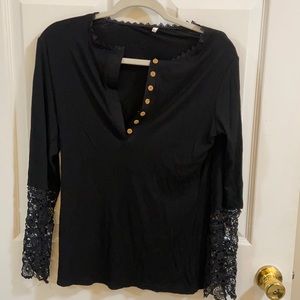Brand New!!! Long Sleeve Laced Top